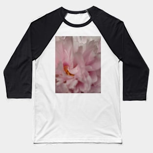 Macro Peony Baseball T-Shirt